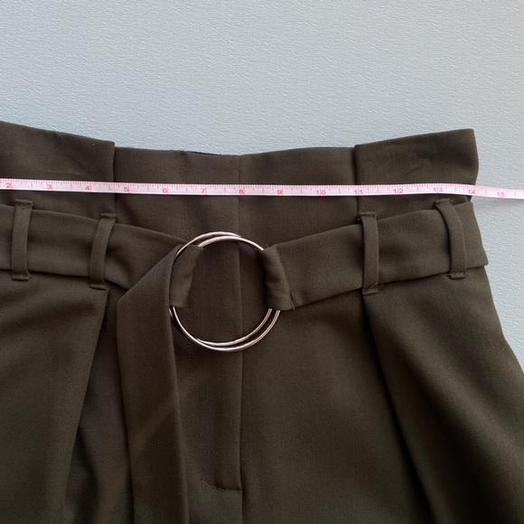 Allen Schwartz Tapered Wide-Leg Pants with Belt - Picture 6 of 7